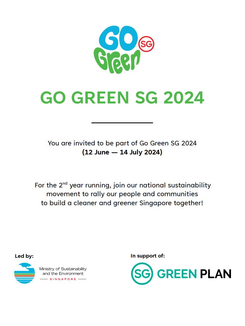 Go Green SG 2024 Partners Package